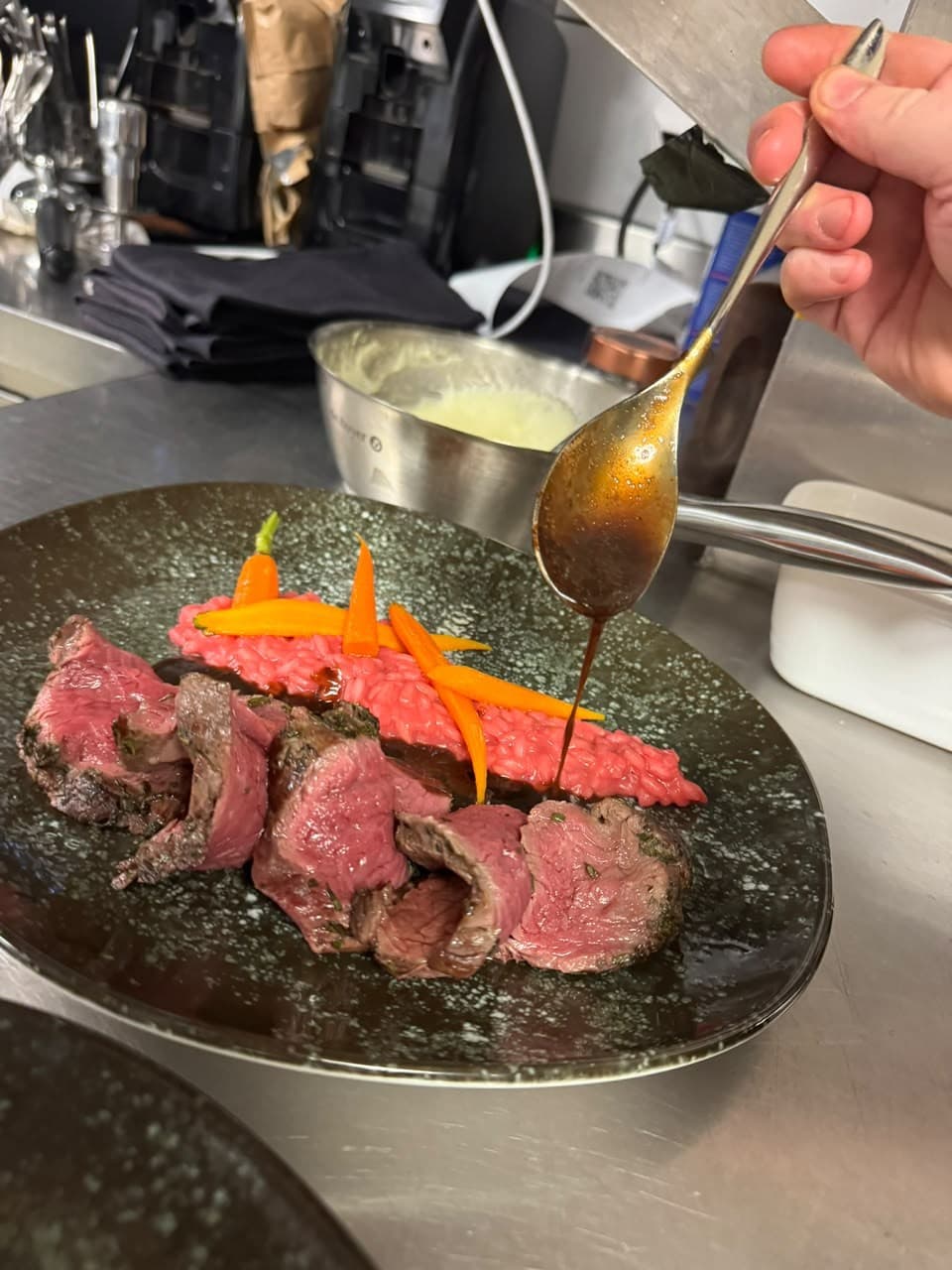 Grilled steak variation